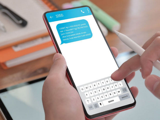 Cara Daftar SMS Banking Mandiri