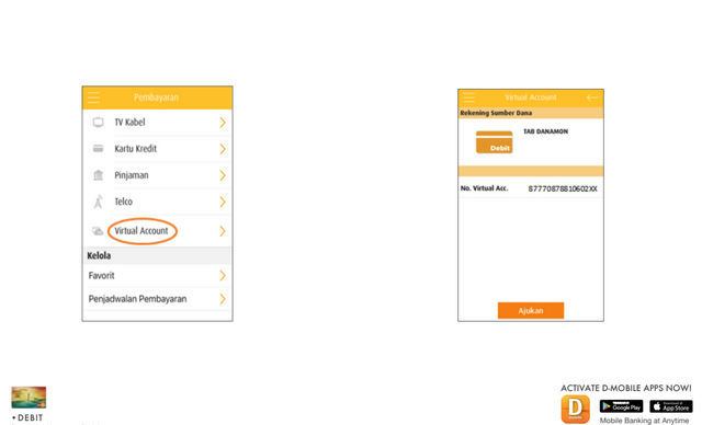 Cara Transfer ke Virtual Account Danamon dari Bank Lain